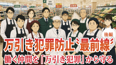 万引き犯罪防止の〝最前線〞【後編】