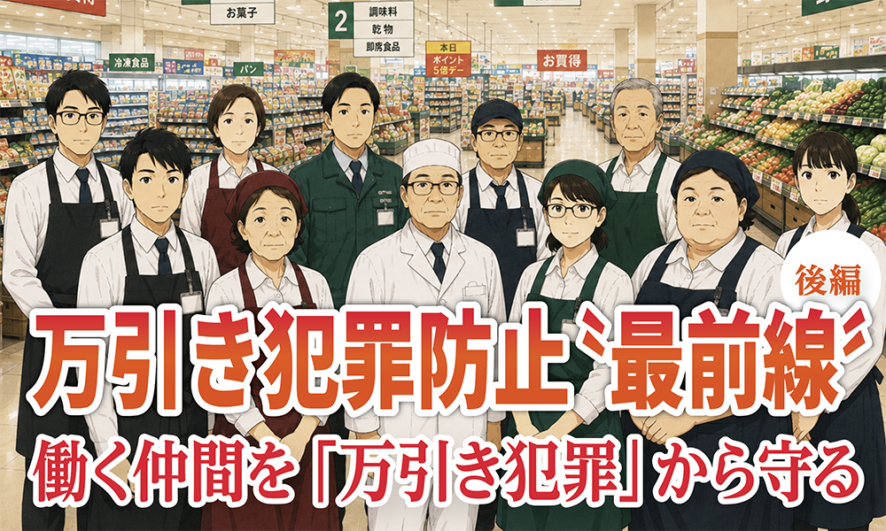 万引き犯罪防止の〝最前線〞【後編】