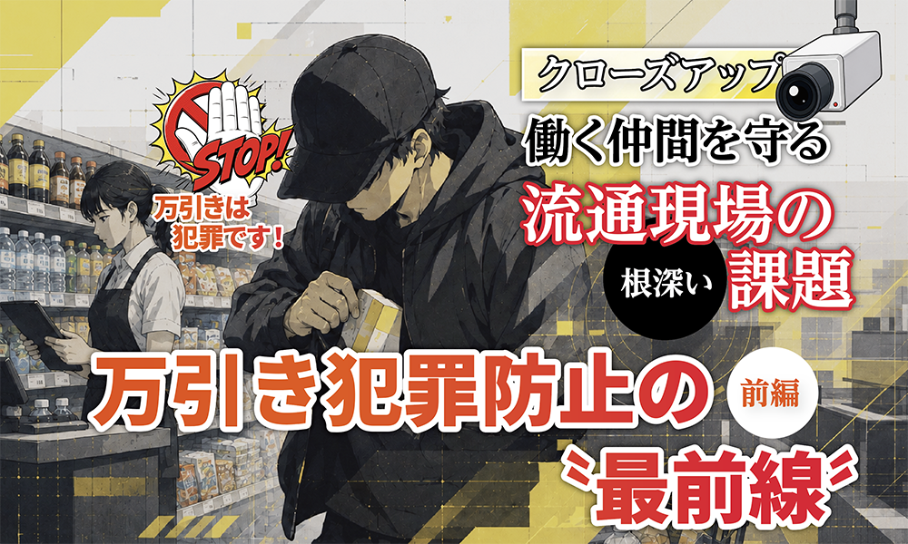 万引き犯罪防止の〝最前線〞【前編】